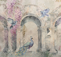 Behang Vintage Garden Arch