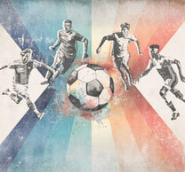 Wallpaper Football | Men | Blue