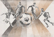 Wallpaper Football | Men | Taupe