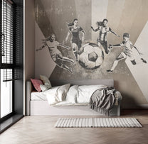 Wallpaper Football | Women | Taupe
