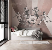 Wallpaper Football | Women | Pink