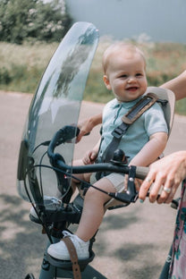 Voorzitje 4-in-1 set met Windscherm, Adapter & Stuurtje | Poespas x Urban Iki