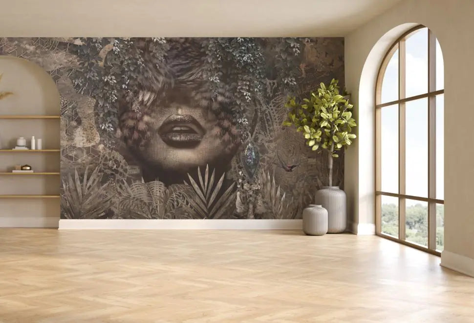Review behang vrouw van Madelon!