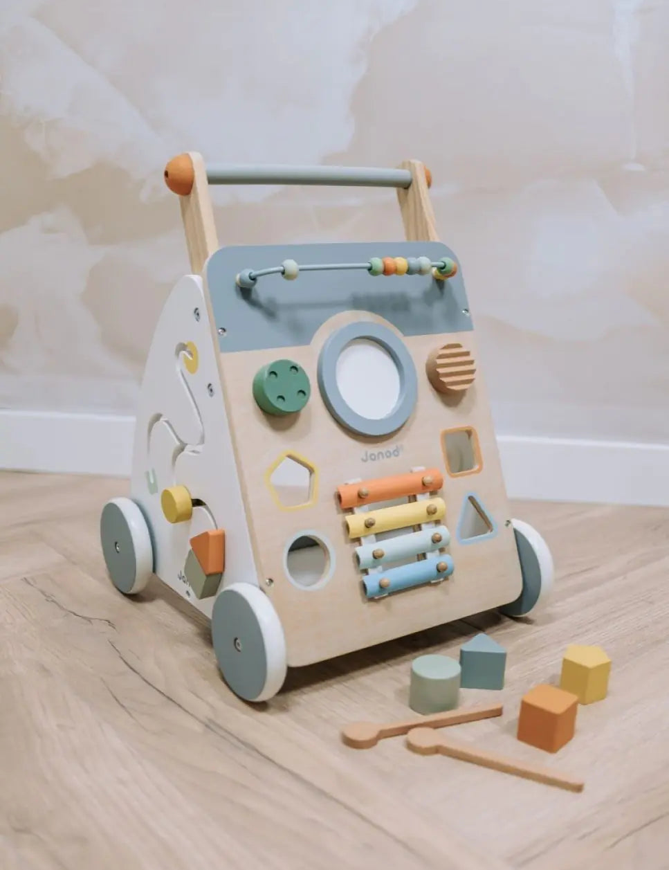 Is een loopwagen goed voor je baby?