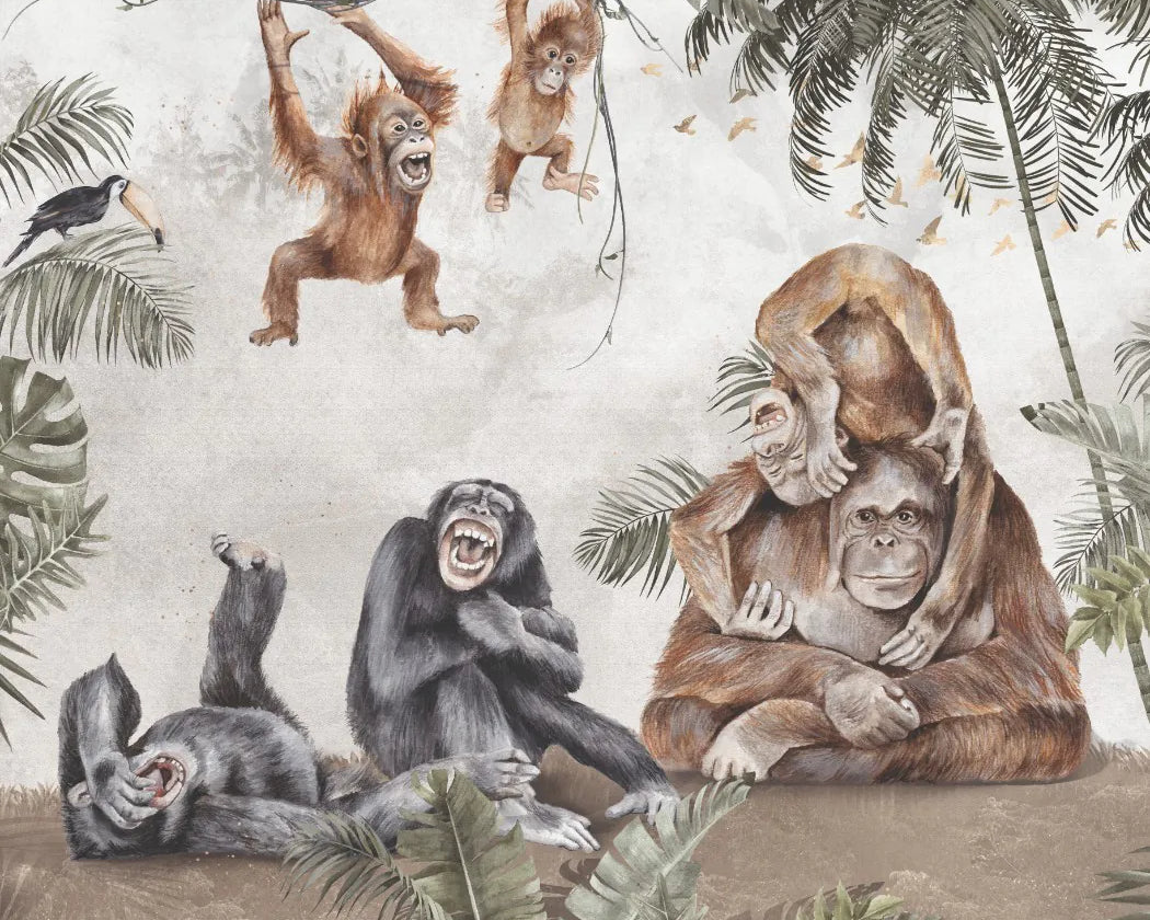 Dé Trend van 2023; Jungle behang voor in de kinderkamer!