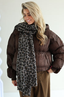 Sjaal Leo | Black