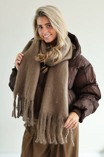 Sjaal Dani | Taupe