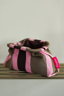 Toilettas Bon Chocolate | Brown/pink | Studio Poespas
