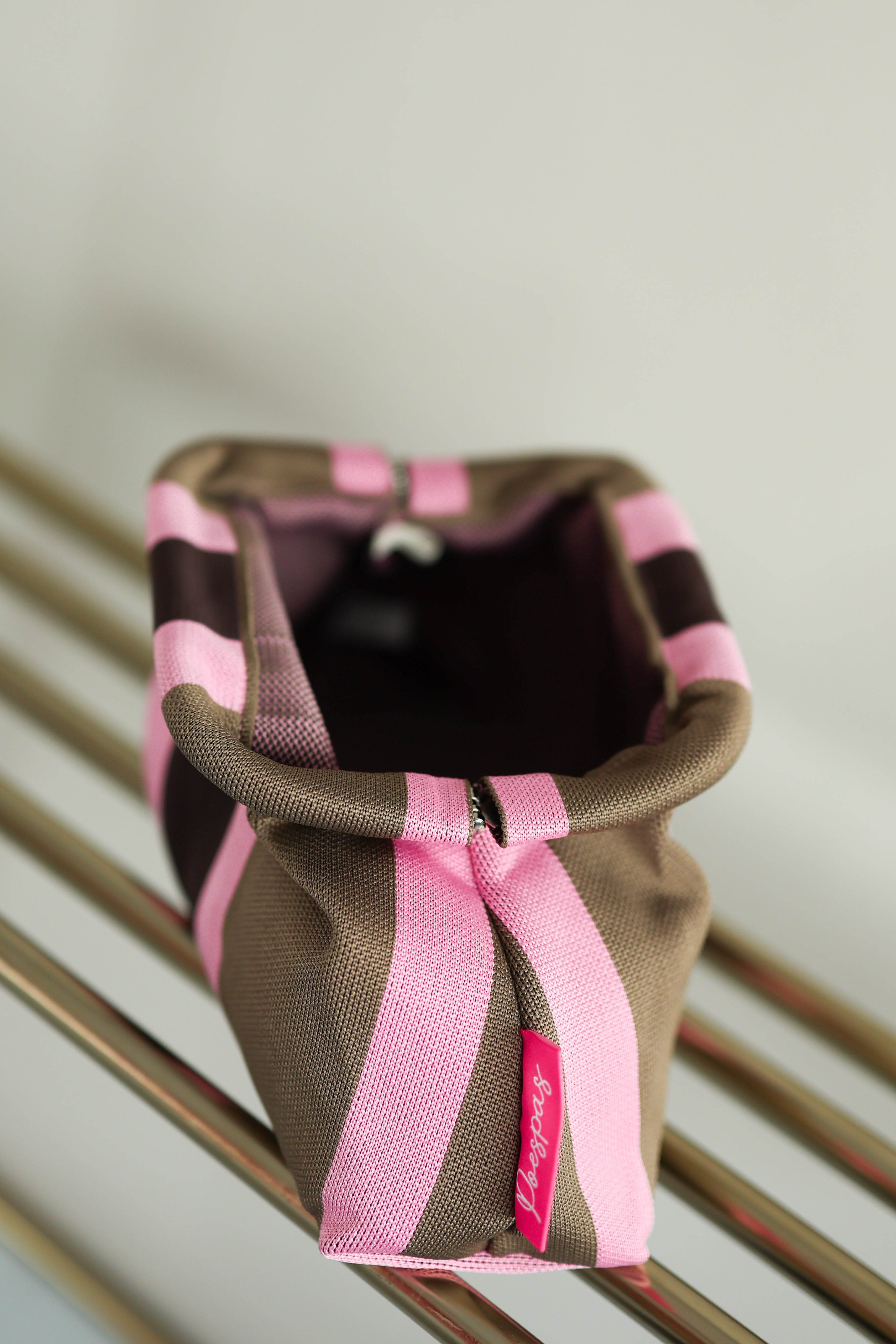 Toilettas Bon Chocolate | Brown/pink | Studio Poespas