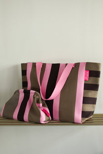 Bag Bon Chocolate | Brown/pink | Studio Poespas