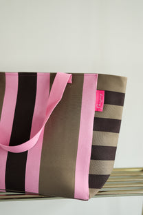 Bag Bon Chocolate | Brown/pink | Studio Poespas