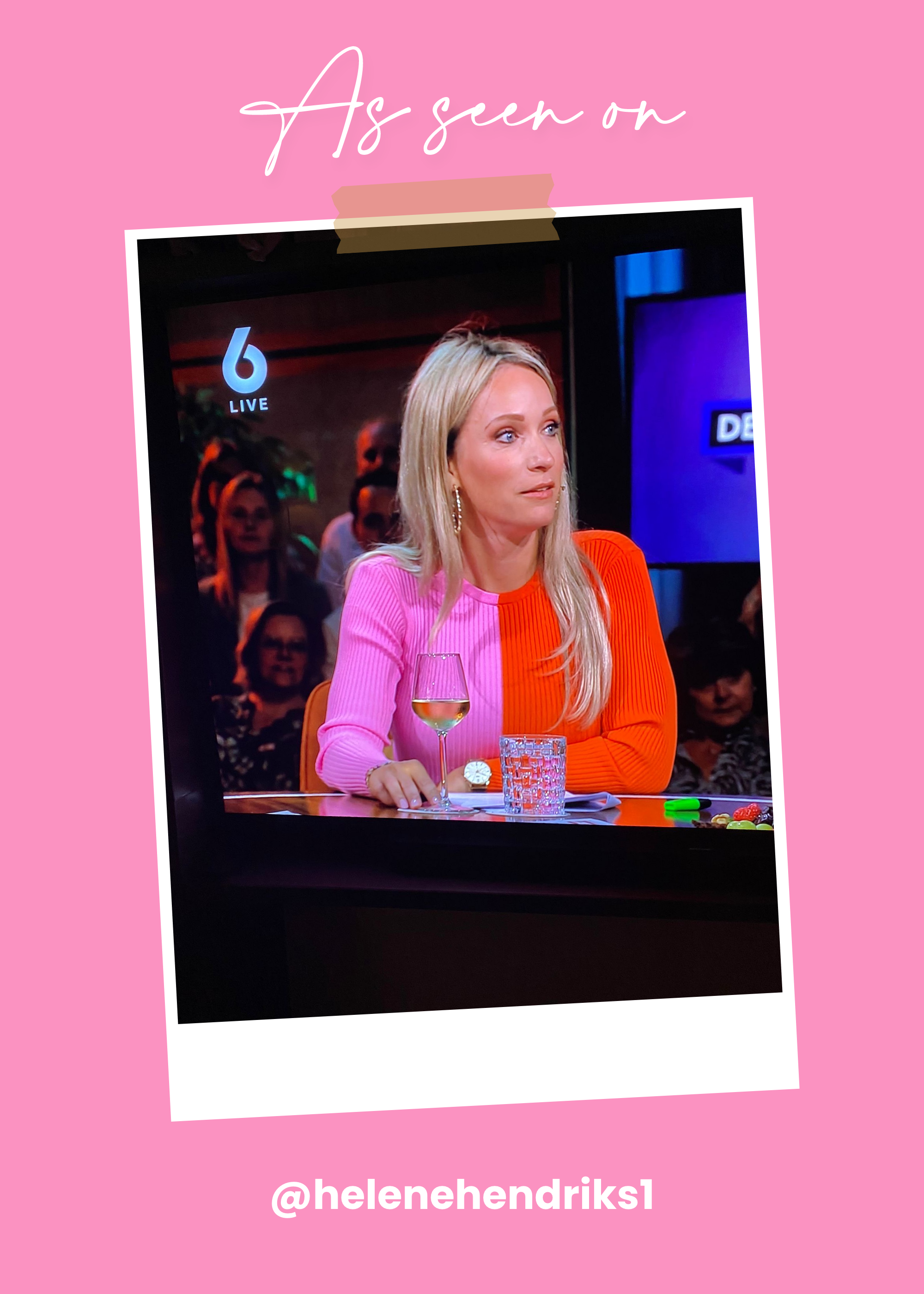 Top Team | Pink/orange | Studio Poespas 