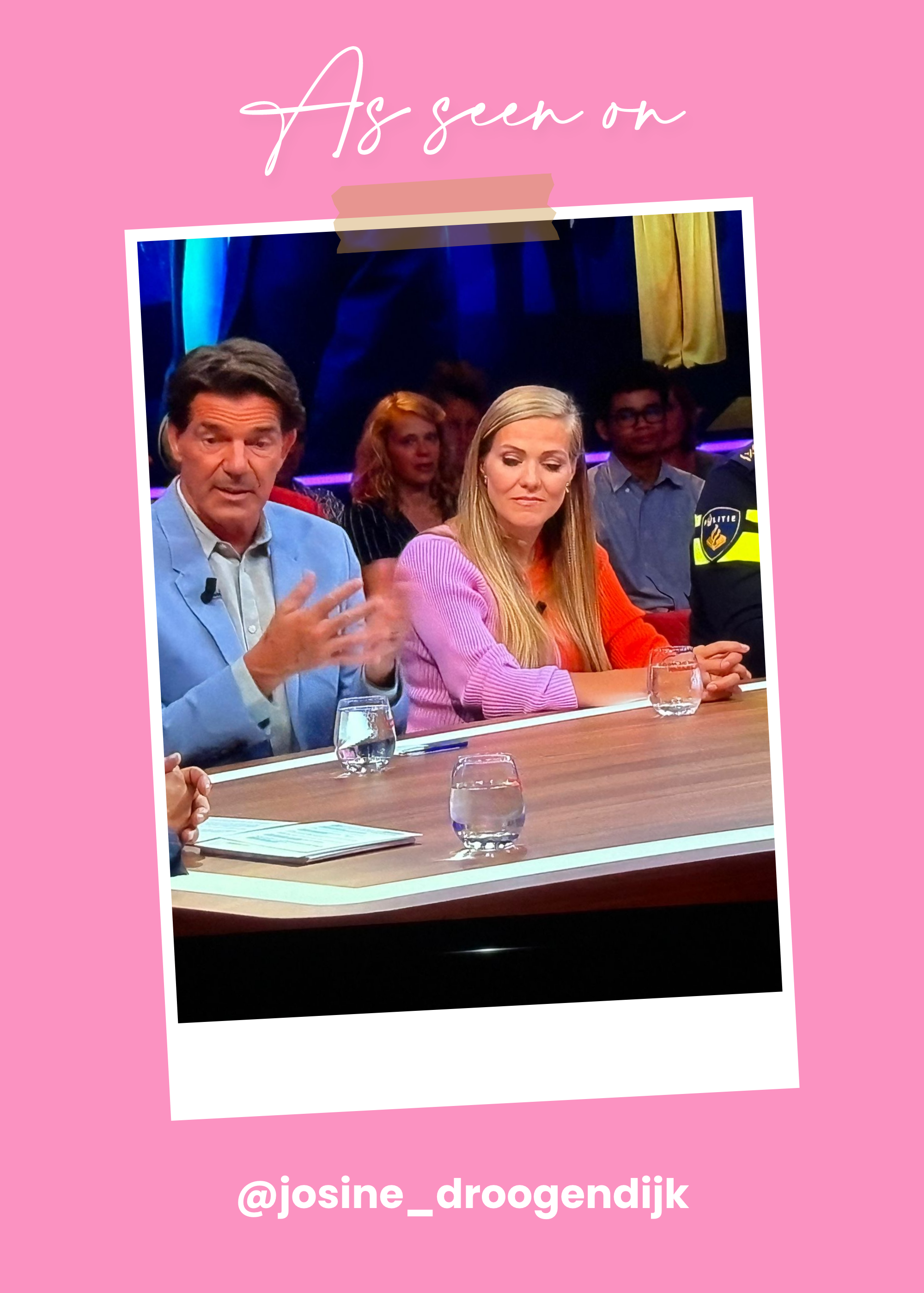 Top Team | Pink/orange | Studio Poespas 