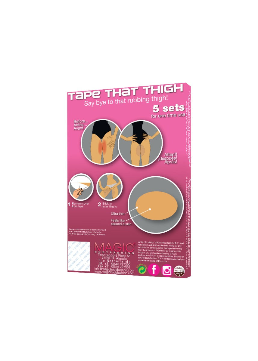 Tape that thigh | 5 pack | Latte | MAGIC Body Fashion