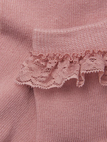 Ankle sok lace | Ash Rose | Minymo