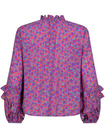 Blouse-Ellie-multi-flower-back