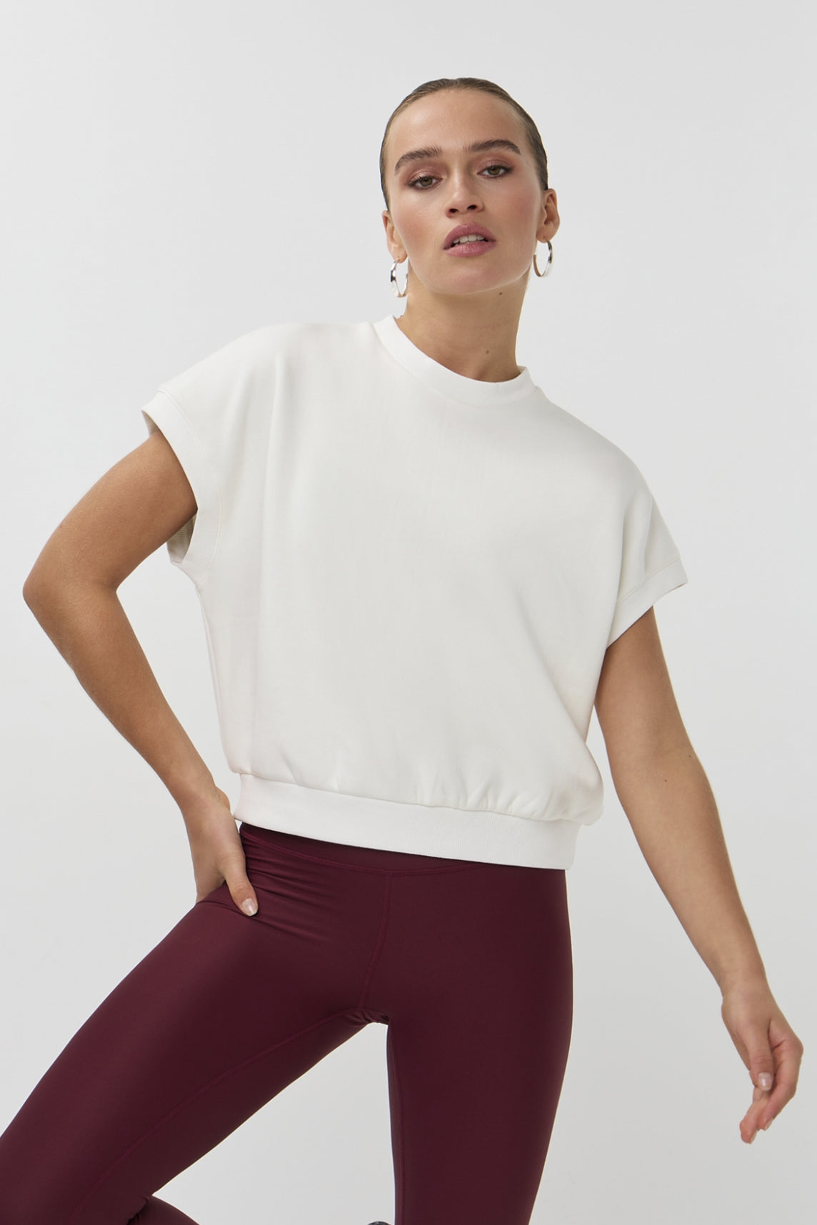 Vale Sweater | White | Studio Amaya