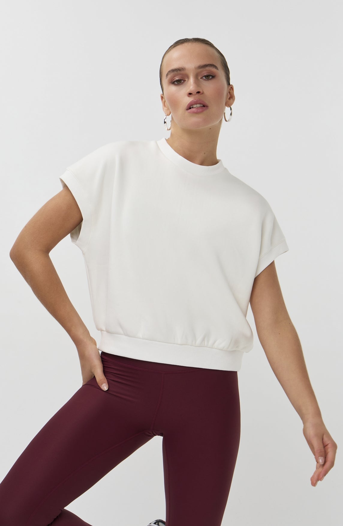 Vale Sweater | White | Studio Amaya