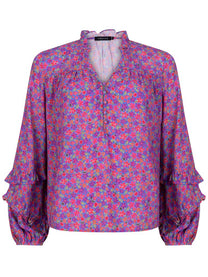Blouse-Ellie-multi-flower-front