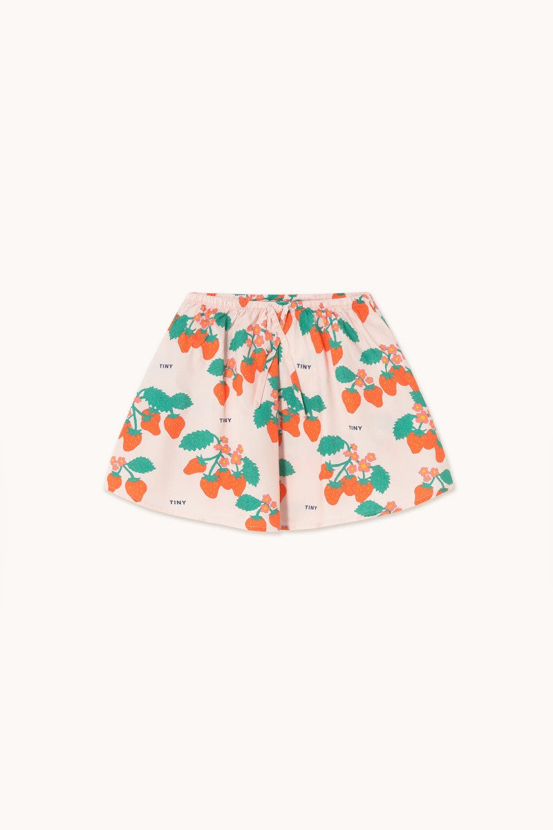 Strawberries skirt | Pastel pink | Tinycottons 1
