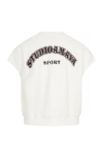 Vale Sweater | White | Studio Amaya