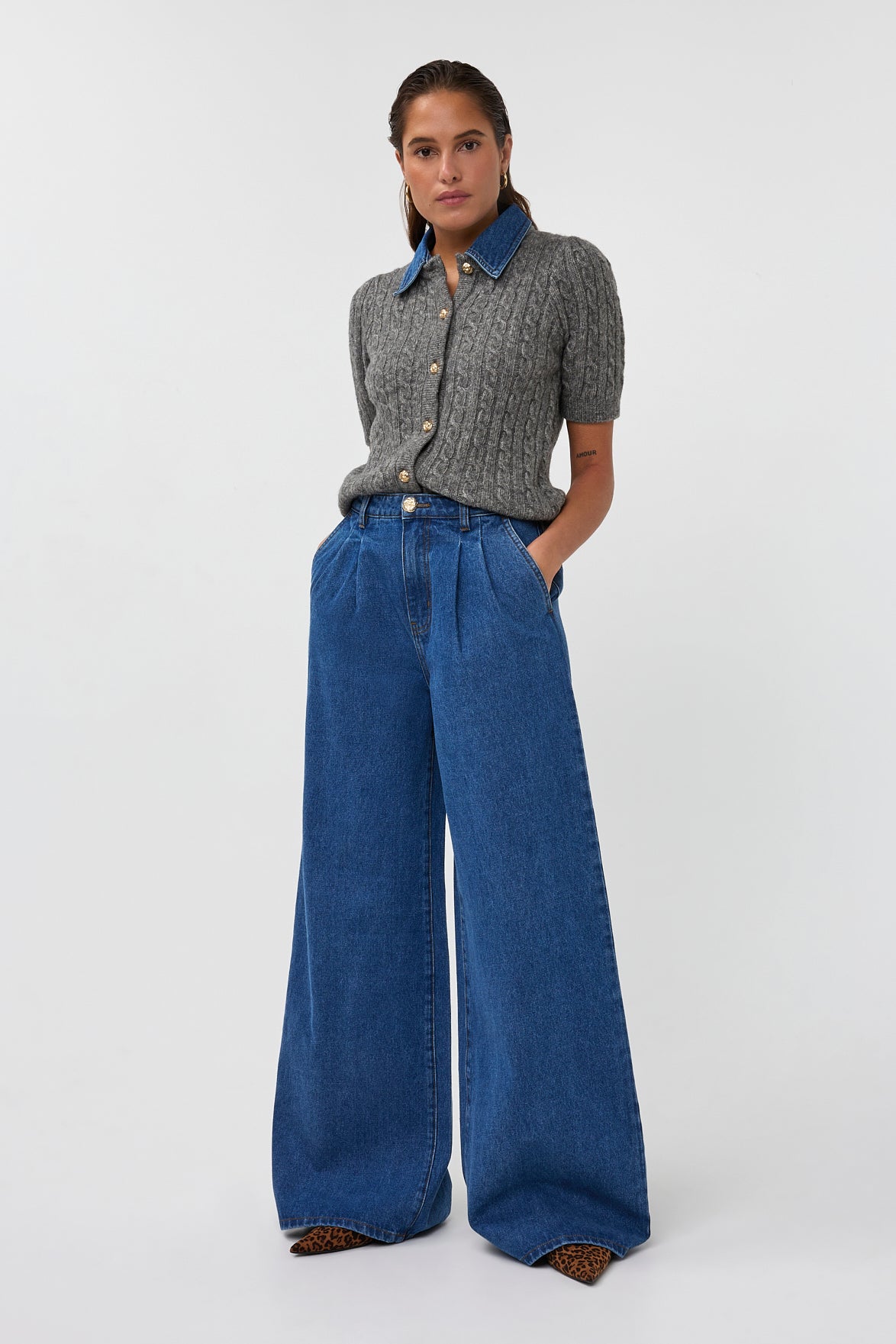 Aria pants | Blue | Amaya Amsterdam