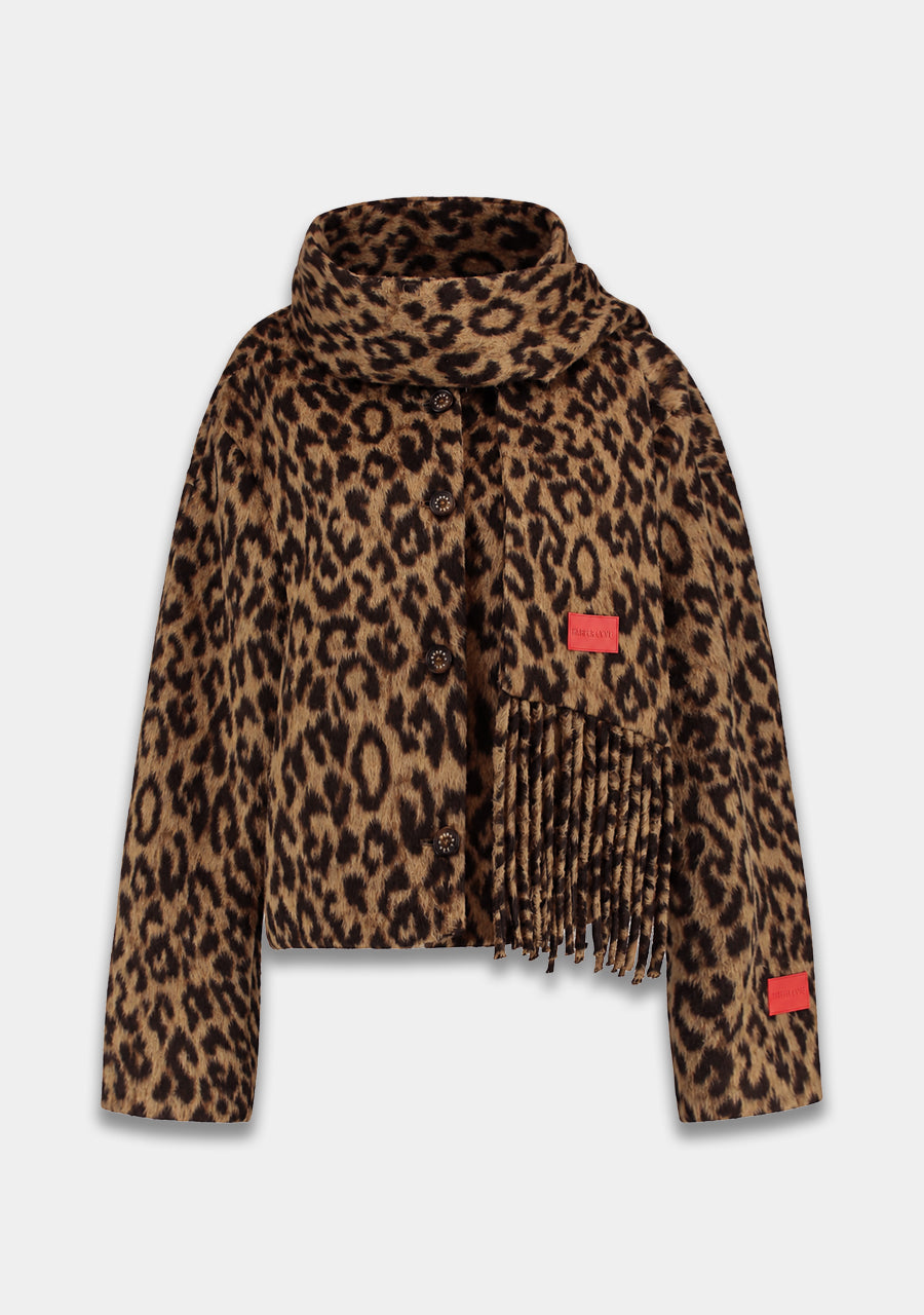 Jacket Kisha | Wild lexie leopard | Harper & Yve