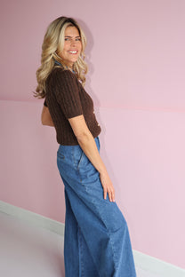 Knitwear Alou | Brown | Amaya Amsterdam