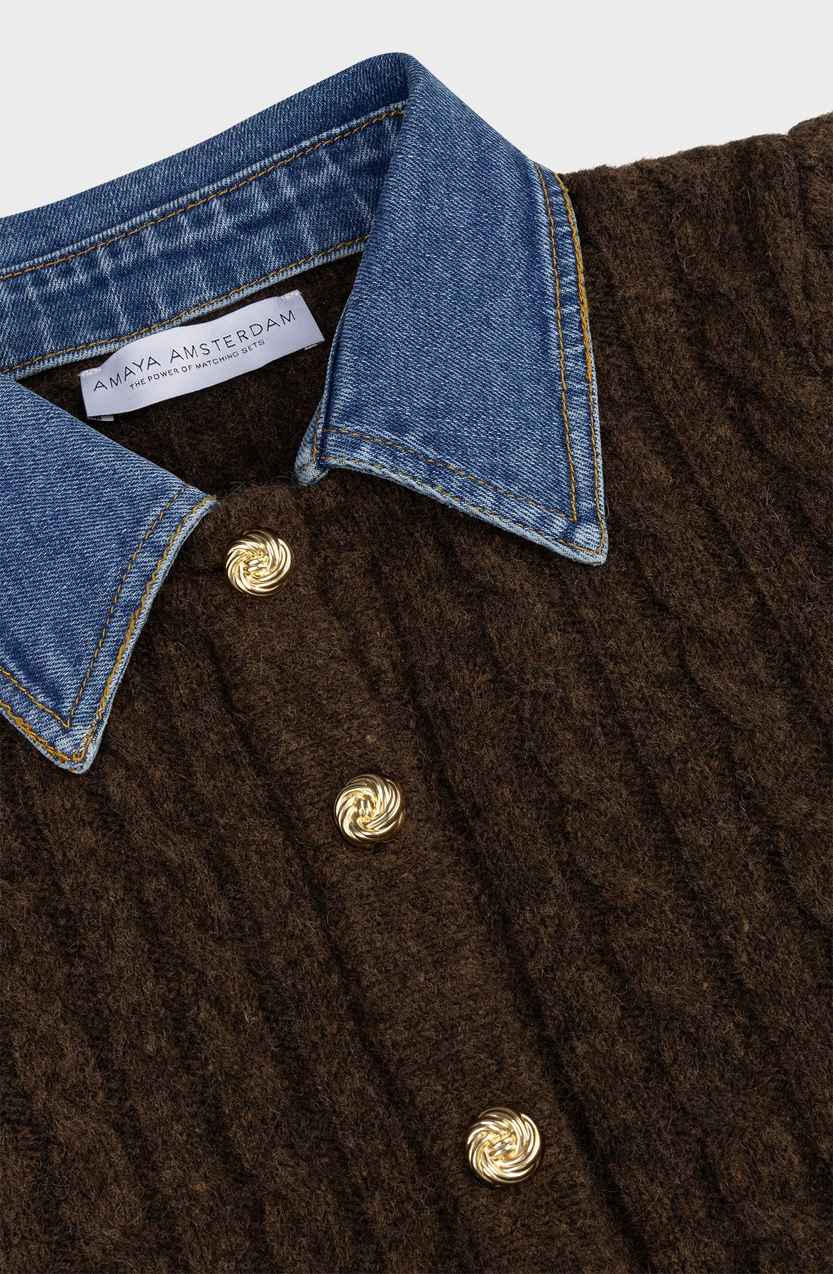 Knitwear Alou | Brown | Amaya Amsterdam