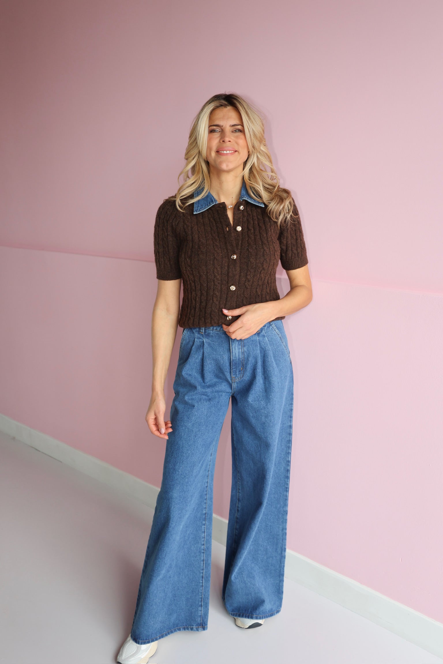 Knitwear Alou | Brown | Amaya Amsterdam