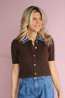 Knitwear Alou | Brown | Amaya Amsterdam