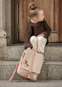 Backpack small wild at heart | Caramel | Fabelab