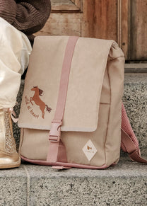Backpack small wild at heart | Caramel | Fabelab