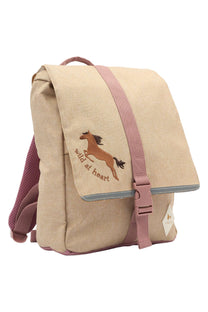 Backpack small wild at heart | Caramel | Fabelab