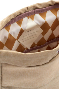 Backpack small wild at heart | Caramel | Fabelab