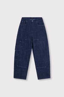 Balloon Jeans Coco | Blue Denim | Refined Department