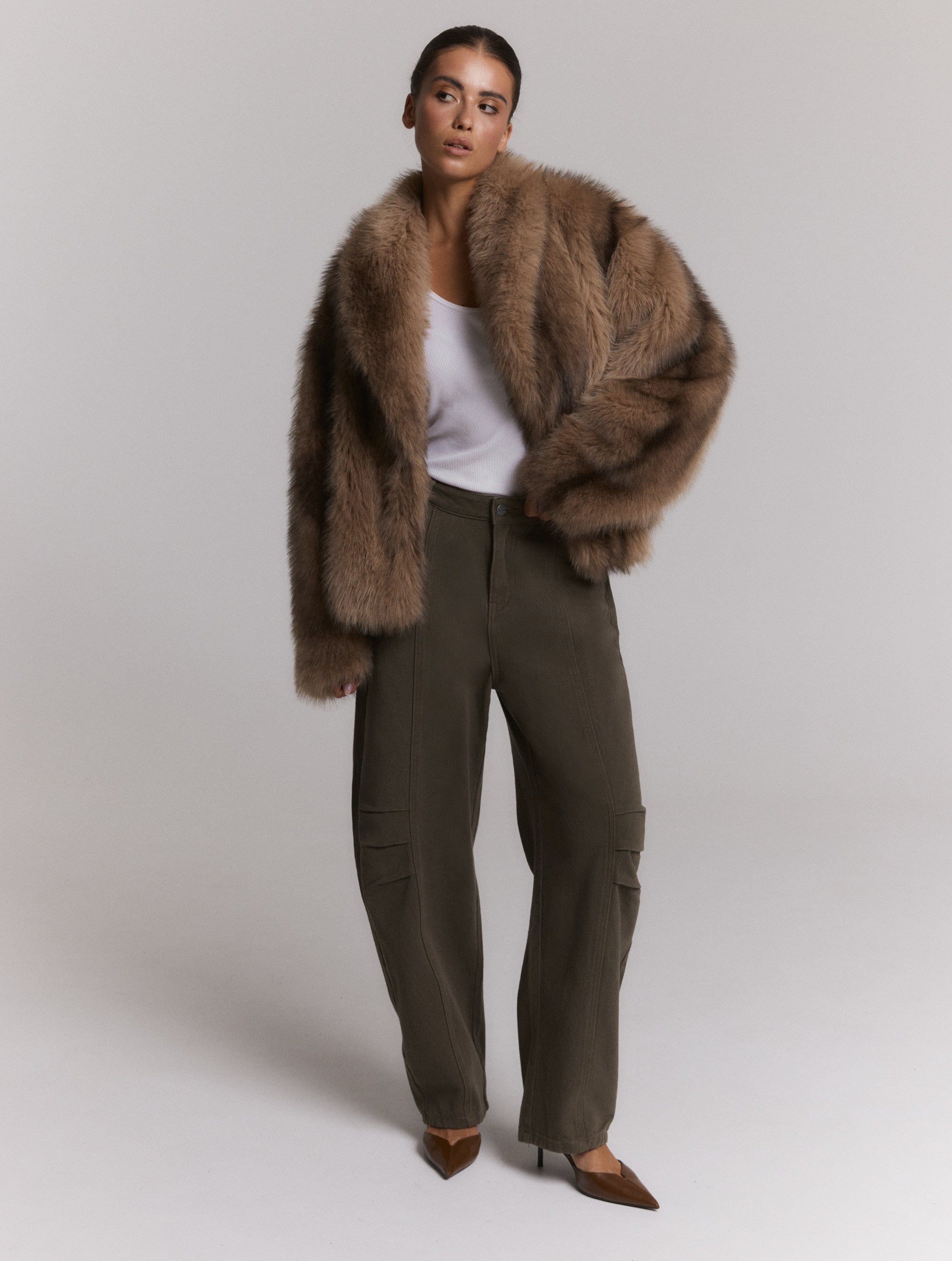 Balloon Jeans Lyon | Khaki | Refined Department