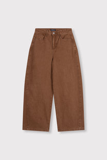 Balloon fit jeans Hailey | Brown | Refined Department