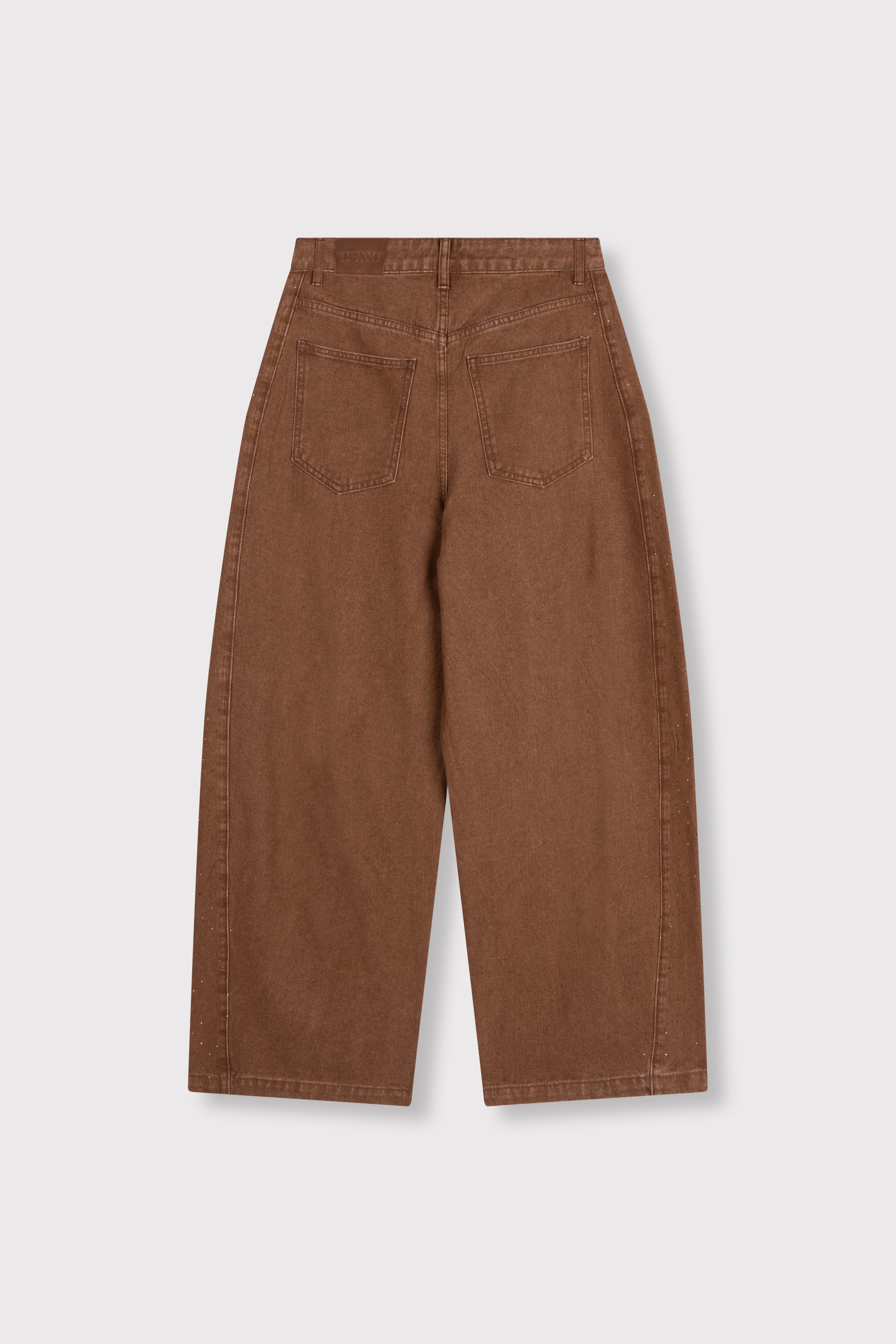 Balloon fit jeans Hailey | Brown | Refined Department