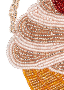 Beaded ice cream strap wallet | Multi | Konges Slojd