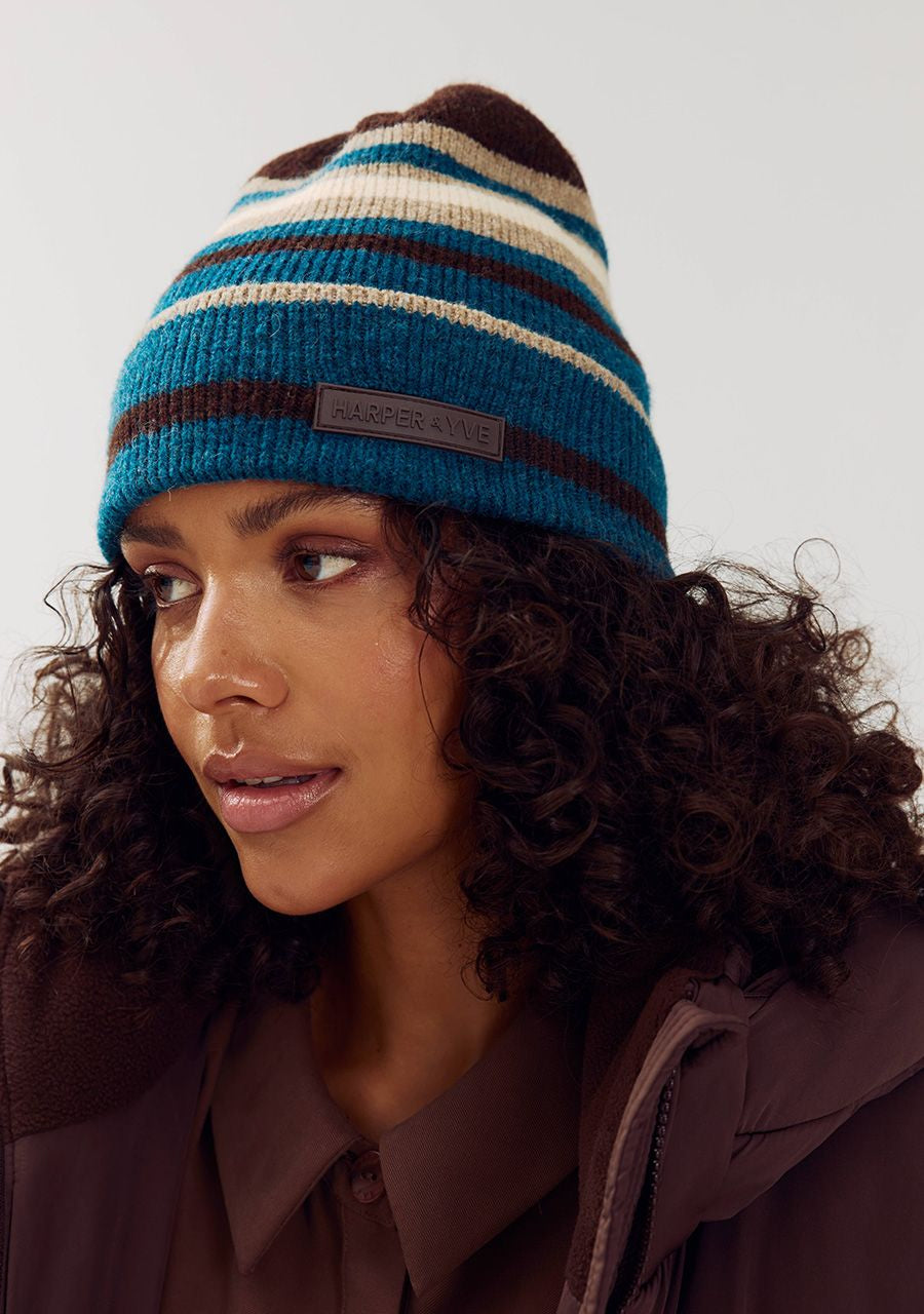 Beanie Harper | Teal blue | Harper & Yve