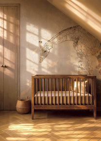 Behang Giraffe | Beige