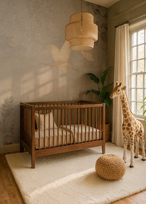 Behang Morning bird | Beige