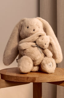 Berto mommy & me rabbit teddy | Mist | Liewood