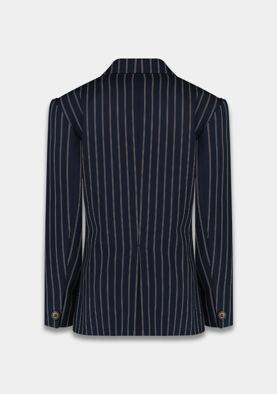 Blazer Anne | Blue stripe | Harper & Yve