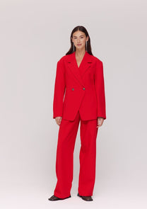 PRE-ORDER: Blazer Anne | Poppy red | Harper & Yve