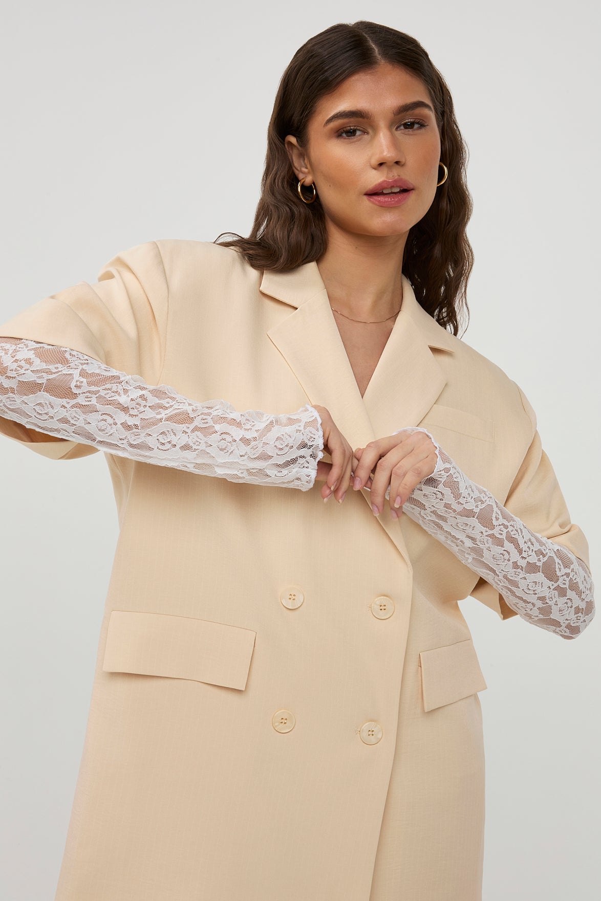 Blazer Fendi | Beige | Studio Amaya
