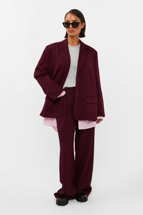 Blazer Haven | Bordeaux | Studio Amaya