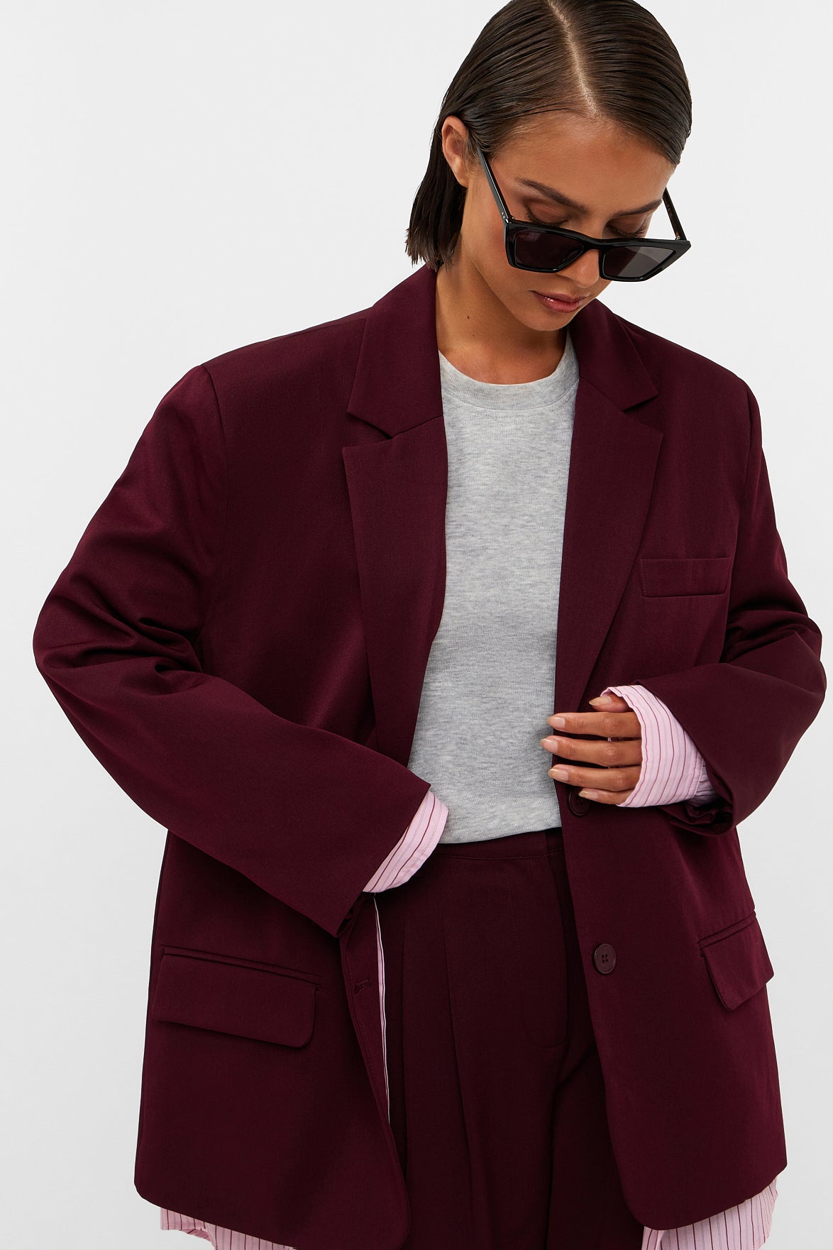 Blazer Haven | Bordeaux | Studio Amaya