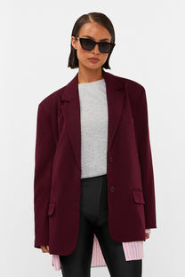 Blazer Haven | Bordeaux | Studio Amaya